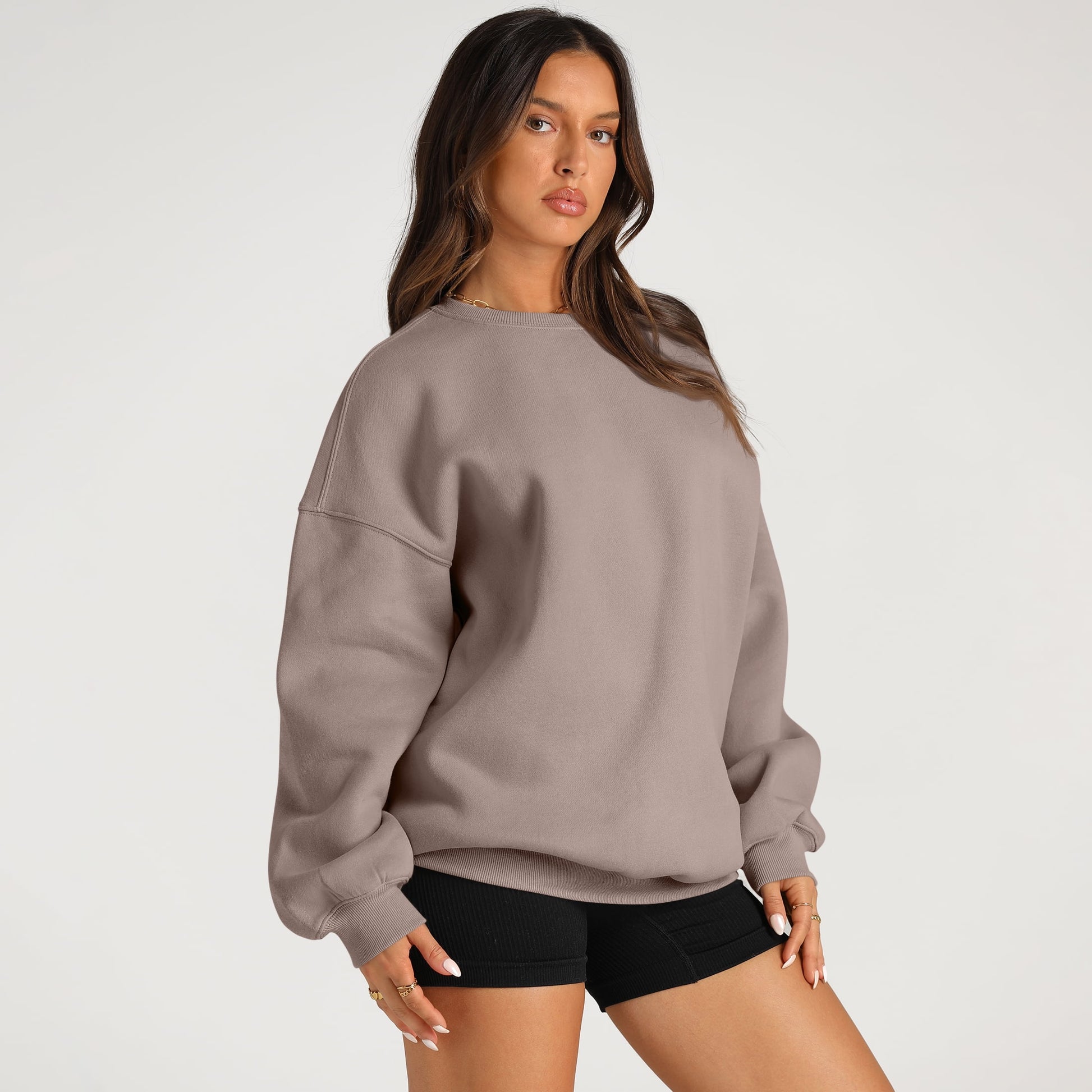 Oversized Sweatshirts for Women Crewneck Y2K Sweaters Casual Tops Comfy Fall Fashion Pullover Outfits Winter Clothes 2025