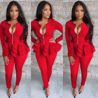 Pants Sets Suits for Women 2022 Office Outfits Women Suits Long Sleeve Suit Sets Lady Suits Set Pants Woman Two Piece Outfits