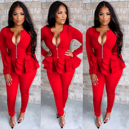 Pants Sets Suits for Women 2022 Office Outfits Women Suits Long Sleeve Suit Sets Lady Suits Set Pants Woman Two Piece Outfits